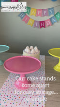 Load and play video in Gallery viewer, Celebration Cake Stand
