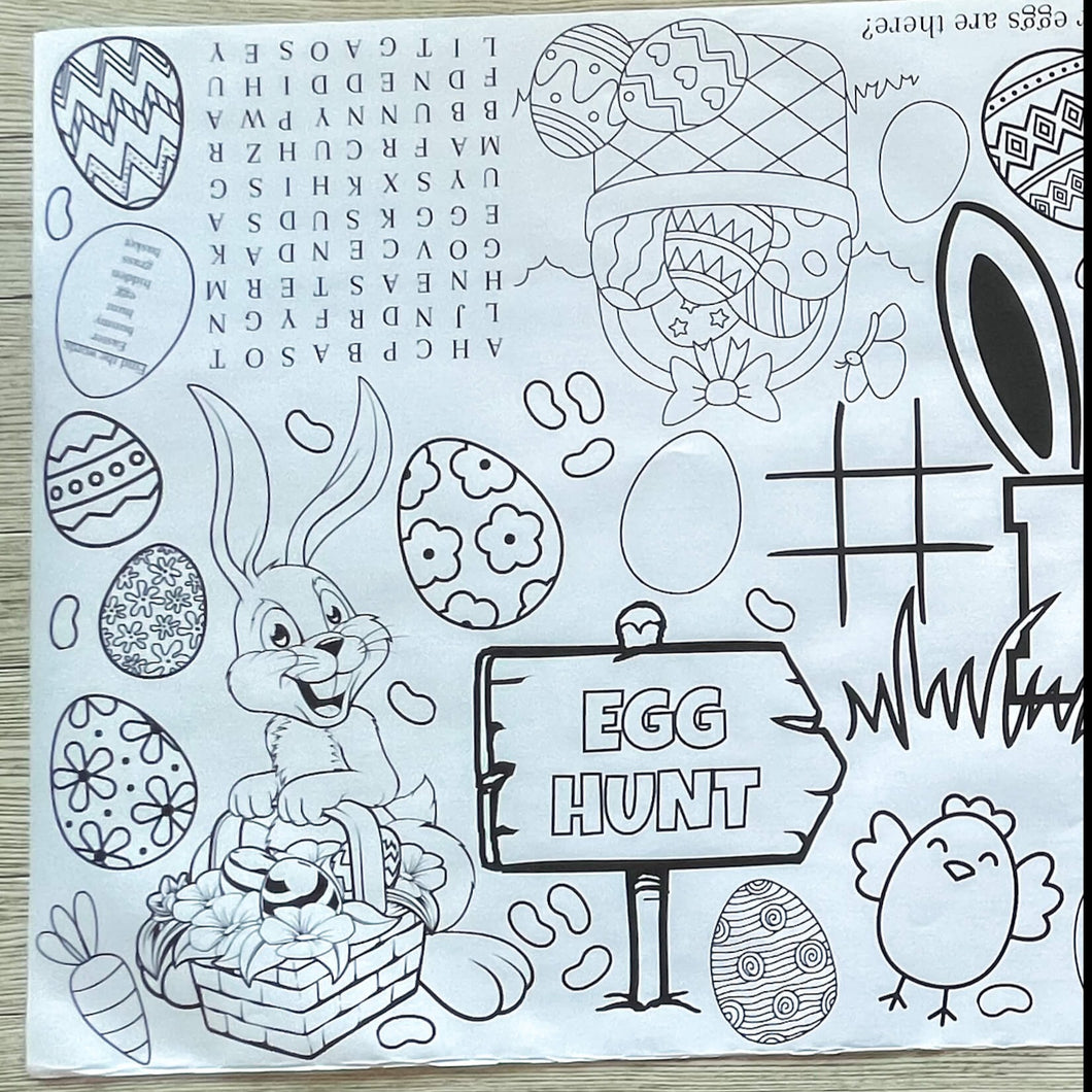 Easter Egg Hunt Coloring Runner - 24
