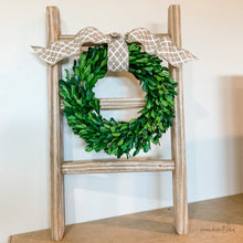 Load image into Gallery viewer, 16.5&quot; Hand Towel Ladder - Rustic | Towel Holder - Lemon Drops &amp; Lilies
