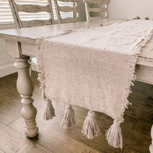 Load image into Gallery viewer, Tassel Table Runner  - Your Favorite Runner in Every Season!
