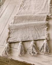 Load image into Gallery viewer, Tassel Table Runner  - Your Favorite Runner in Every Season!
