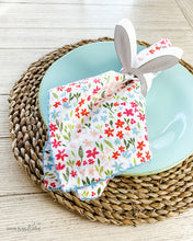 Load image into Gallery viewer, Bunny Ear napkin holders - set of 6 - Lemon Drops &amp; Lilies
