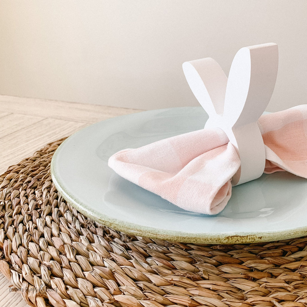 Bunny Ear napkin holders - set of 6 - Lemon Drops & Lilies