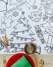 Load image into Gallery viewer, Christmas Coloring Runner - Lemon Drops &amp; Lilies
