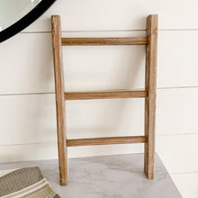 Load image into Gallery viewer, Hand Towel Ladder - Rustic | Towel Holder - Lemon Drops &amp; Lilies
