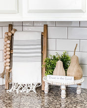Load image into Gallery viewer, Hand Towel Ladder - Rustic | Towel Holder - Lemon Drops &amp; Lilies
