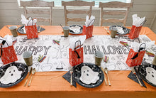 Load image into Gallery viewer, &quot;Not So Scary Halloween&quot; Coloring Runner - Lemon Drops &amp; Lilies
